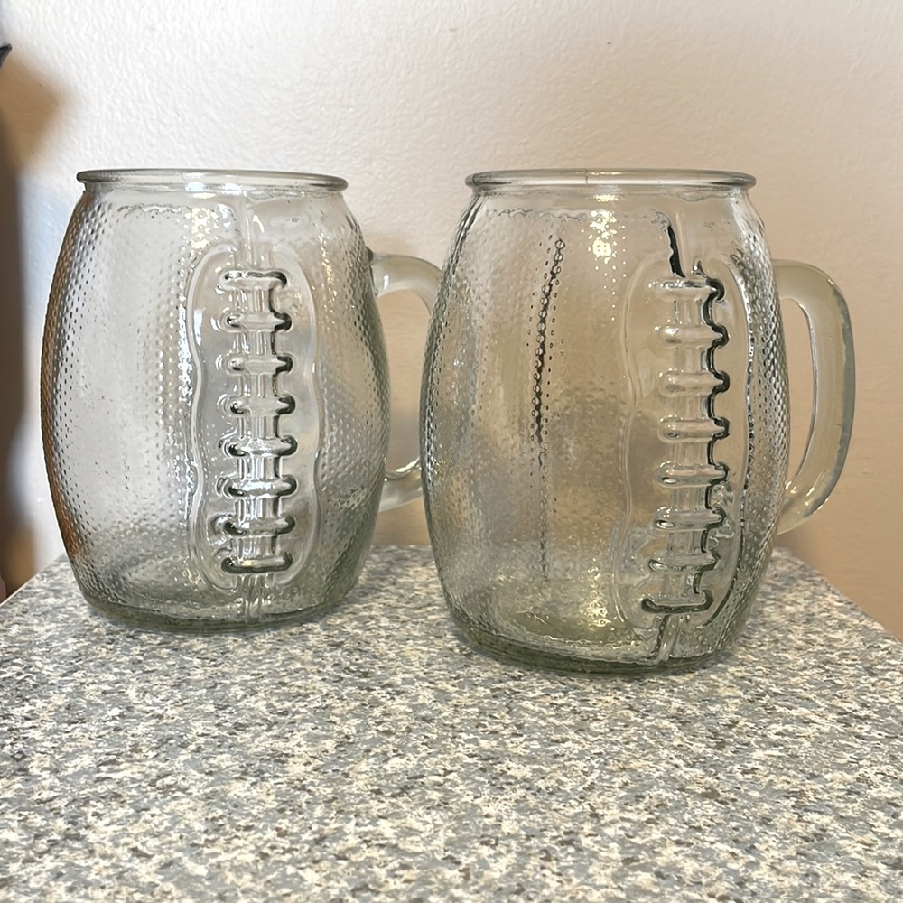 Giant Football Beer Mugs